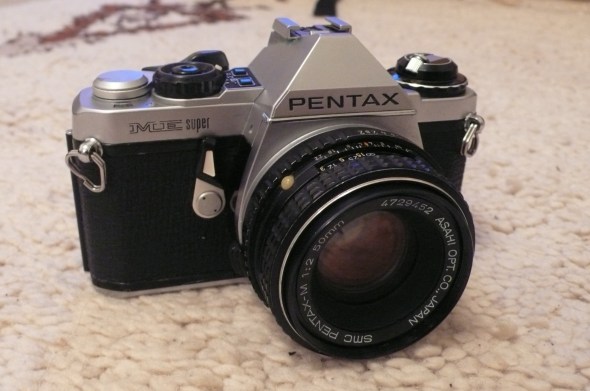 The newly aquired Pentax Me Super