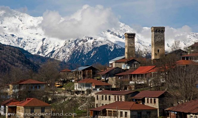 Svan Towers - High Caucasus, Georgia