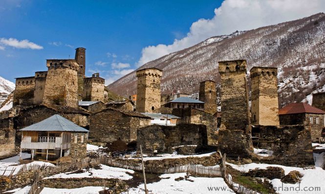 Svan Towers - Ushguli