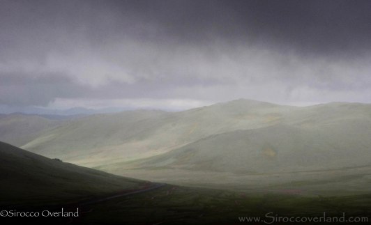 Crossing through Aimags, this short pass threw up all the weather imaginable.