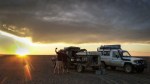 Mongolia sunset wildcamp