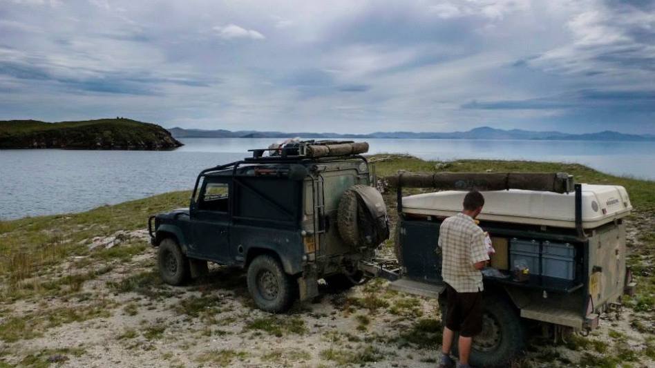 Russia, overland, camping, 4x4, land rover, defender 90