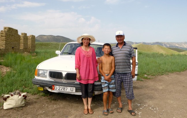 Kyrgyz family