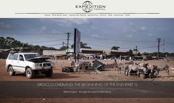 Mapa Project, West Africa, Expedition Portal